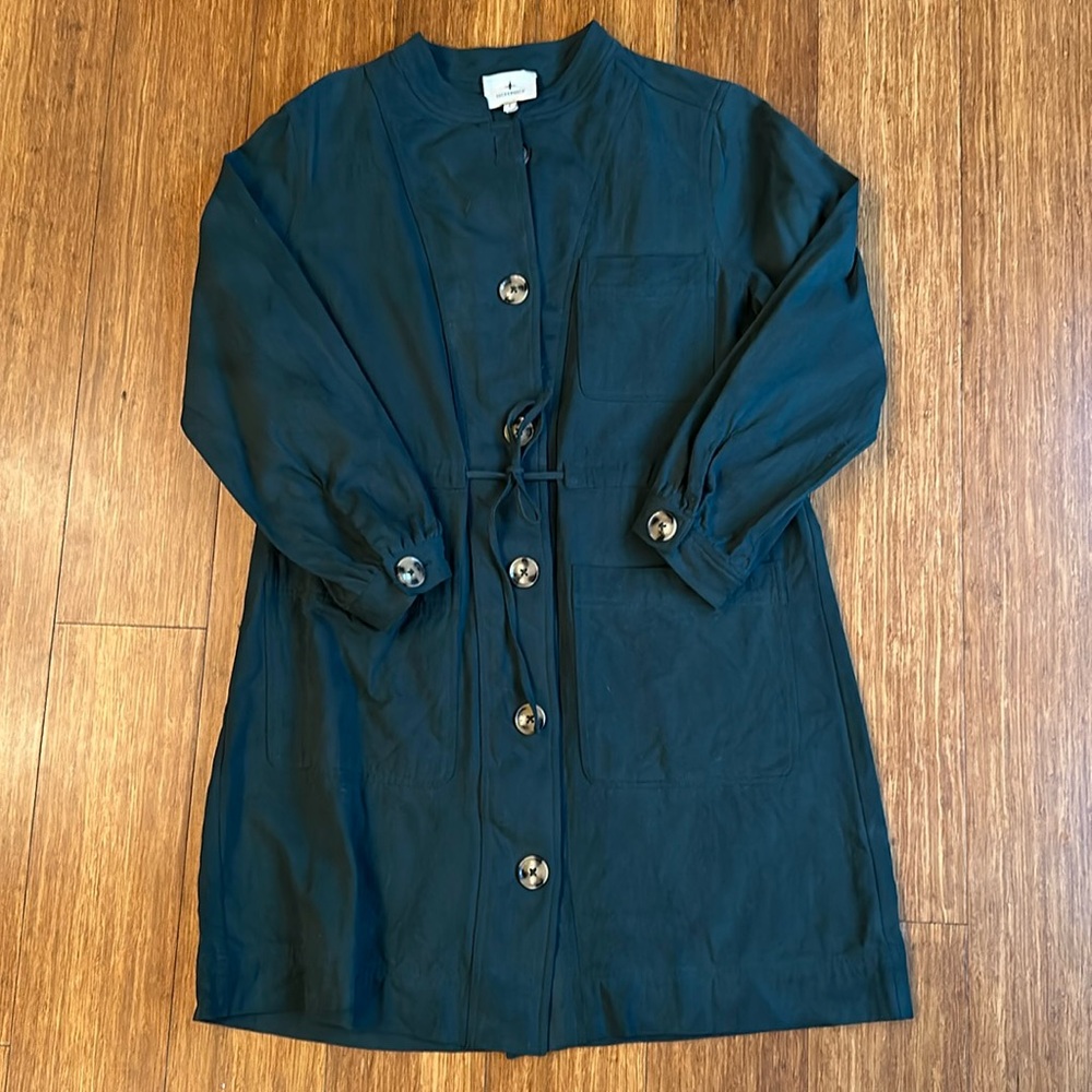 Tuckernuck Crosby Dress Dark Green Size L